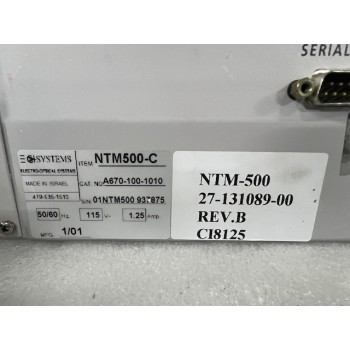 Novellus 27-131089-00 CI Systems A670-100-1010 NTM-00-C Electro Optical